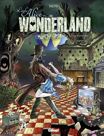 Couverture du livre « Little Alice in wonderland Tome 2 ; tango baïonnette » de Franck Tacito aux éditions Glenat