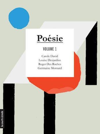 Couverture du livre « Poésie t.1 » de  aux éditions La Courte Echelle