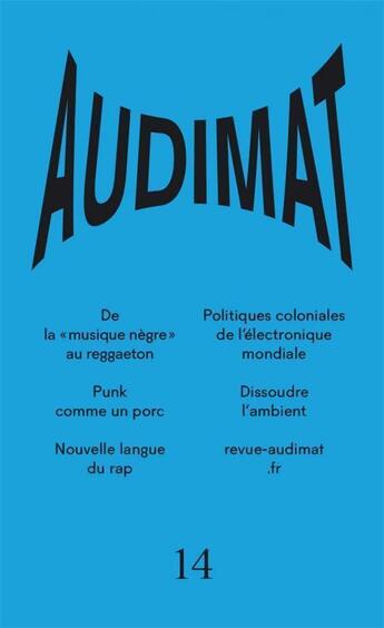 Couverture du livre « Audimat 14 » de  aux éditions Editions Presentes