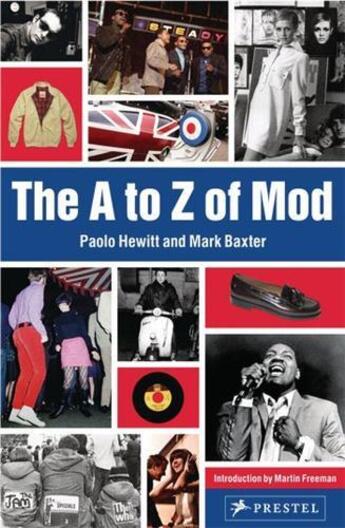 Couverture du livre « A to z of mod » de Paolo Hewitt aux éditions Prestel