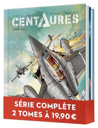 Couverture du livre « Centaures : t.1 et t.2 » de Loutte et Herzet et Andre Le Bras et Gilles Lapagne aux éditions Lombard