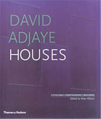 Couverture du livre « David adjaye houses (hardback) » de Allison Peter aux éditions Thames & Hudson