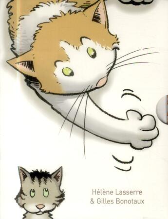 Couverture du livre « Mon chat est un hypocrite ; coffret » de Helene Lasserre et Gilles Bonotaux aux éditions Larousse