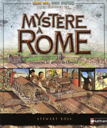 Couverture du livre « Mystere a rome » de Canal/Ross/Bonson aux éditions Nathan