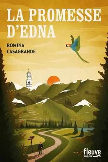 Couverture du livre « La promesse d'Edna » de Romina Casagrande aux éditions Fleuve Editions