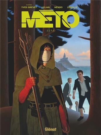 Couverture du livre « Méto Tome 2 : l'île » de Yves Grevet et Lylian et Nesmo aux éditions Glenat