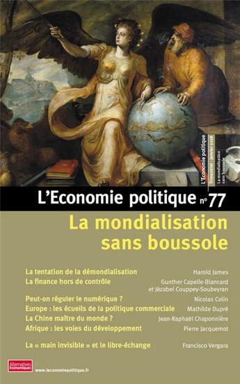 Couverture du livre « L'economie politique n77 » de  aux éditions Alternatives Economiques