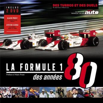 Couverture du livre « La formule 1 des années 80 » de Alain Pernot aux éditions Gm Editions