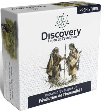 Couverture du livre « Discovery, le jeu de l'évolution ; préhistoire » de Fabrizio Nastri et Benoit Clarys et Pierre Cattelain aux éditions Discovery