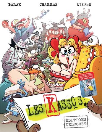 Couverture du livre « Les kassos » de Renaud Chammas et Wilson Dos Santos et Balak aux éditions Delcourt
