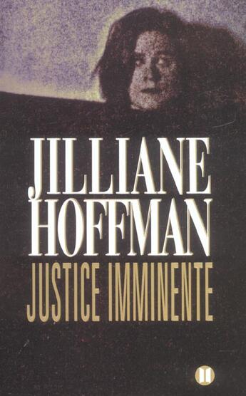 Couverture du livre « Justice imminente » de Illiane-P aux éditions Des Deux Terres