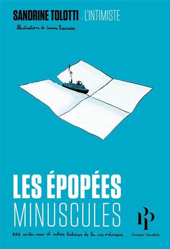 Couverture du livre « L'Almanach des histoires minuscules » de Sandrine Tolotti aux éditions Premier Parallele