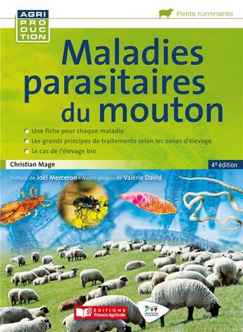 Couverture du livre « Maladies parasitaires du mouton (4e édition) » de Christian Mage aux éditions France Agricole