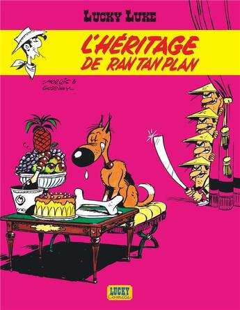 Couverture du livre « Lucky Luke Tome 11 : l'héritage de Rantanplan » de Rene Goscinny et Morris aux éditions Lucky Comics