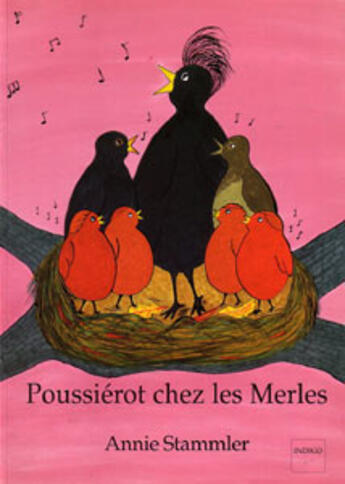 Couverture du livre « Poussierot Chez Les Merles » de Annie Stammler aux éditions Indigo Cote Femmes