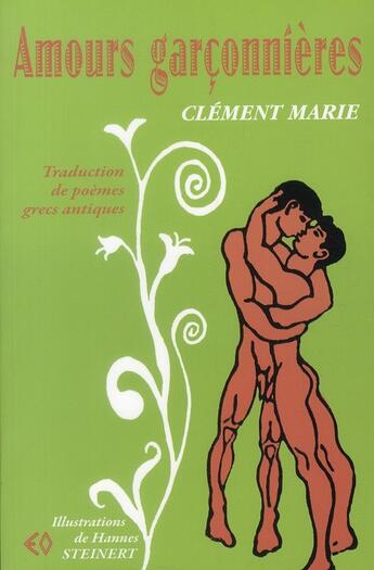Couverture du livre « Amours garconnières » de Clement Marie aux éditions Erosonyx