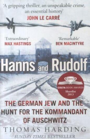 Couverture du livre « Hanns and rudolf - the german jew and the hunt for the kommandant of auschwitz » de Thomas Harding aux éditions Windmill Books