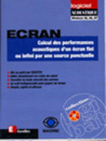 Couverture du livre « Logiciel Ecran » de Socotec aux éditions Eyrolles