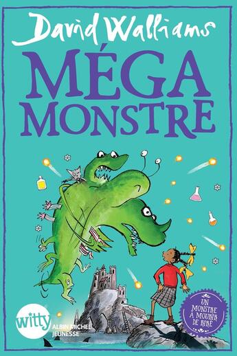 Couverture du livre « Mégamonstre » de David Walliams et Tony Ross aux éditions Albin Michel