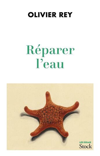 Couverture du livre « Réparer l'eau » de Olivier Rey aux éditions Stock