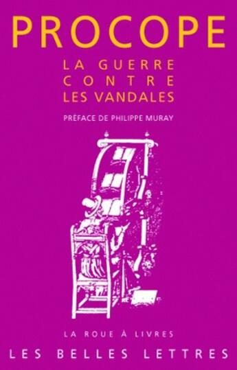 Couverture du livre « La guerre contre les vandales » de Procope aux éditions Belles Lettres