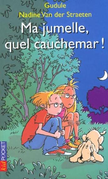 Couverture du livre « Ma Jumelle Quel Cauchemar » de Gudule aux éditions Pocket Jeunesse