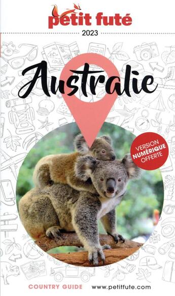 Couverture du livre « Guide australie 2023 petit fute » de Collectif Petit Fute aux éditions Le Petit Fute