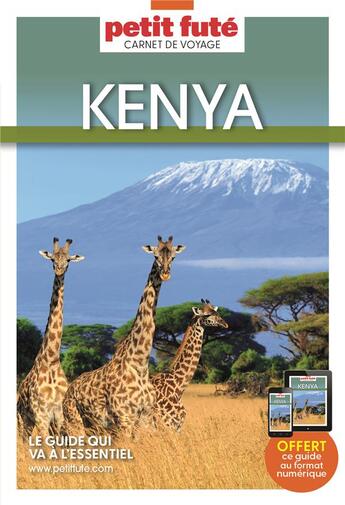 Couverture du livre « Carnet de voyage : Kenya » de Collectif Petit Fute aux éditions Le Petit Fute