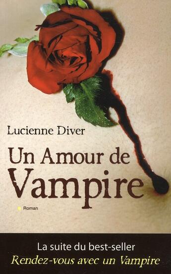 Couverture du livre « Un amour de vampire » de Lucienne Diver aux éditions City