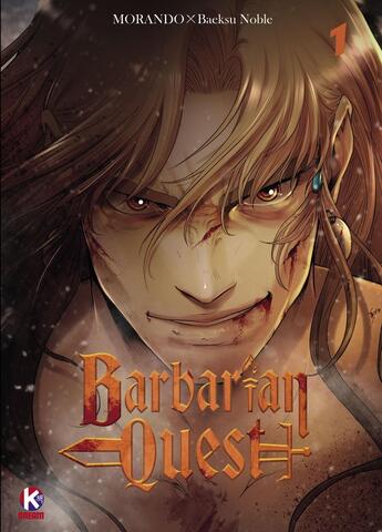 Couverture du livre « Barbarian quest Tome 1 » de Baeksu Noble et Morando aux éditions K-dream