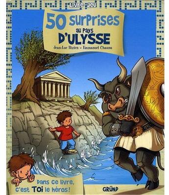 Couverture du livre « 50 surprises au pays d'Ulysse » de Jean-Luc Bizien aux éditions Grund