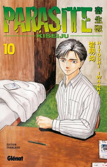 Couverture du livre « Parasite Tome 10 » de Hitoshi Iwaaki aux éditions Glenat