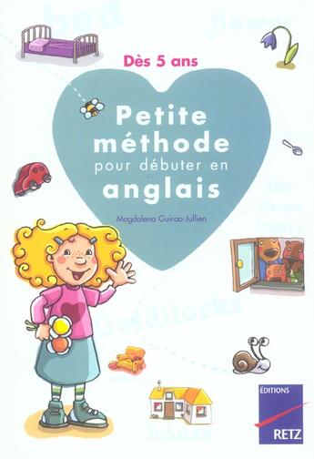 Couverture du livre « Petite méthode pour débuter en anglais » de Guirao-Jullien M. aux éditions Retz