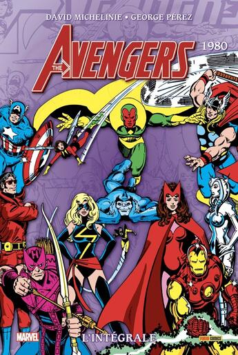 Couverture du livre « Avengers : Intégrale vol.17 : 1980 » de Michelinie/Perez aux éditions Panini