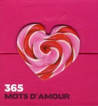 Couverture du livre « 365 mots d'amour » de  aux éditions Play Bac