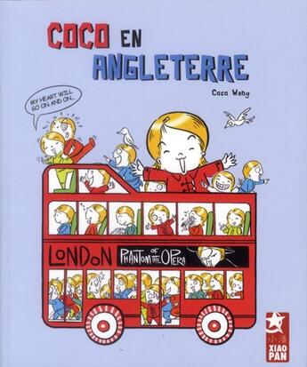 Couverture du livre « Coco en Angleterre » de Coco Wang aux éditions Xiao Pan