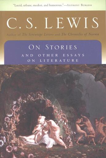 Couverture du livre « On Stories » de Clive-Staples Lewis aux éditions Houghton Mifflin Harcourt