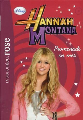 Couverture du livre « Hannah Montana t.8 ; promenade en mer » de  aux éditions Hachette Jeunesse