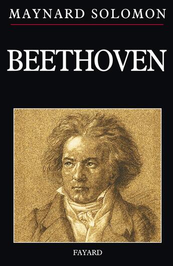 Couverture du livre « Beethoven » de Maynard Solomon aux éditions Fayard