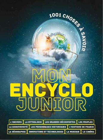 Couverture du livre « Mon encyclo junior - 1001 choses a savoir » de Idees Book Creations aux éditions 1 2 3 Soleil