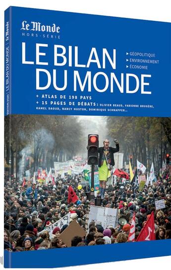 Couverture du livre « Le bilan du monde 2020 + atlas » de  aux éditions Le Monde Hors-serie