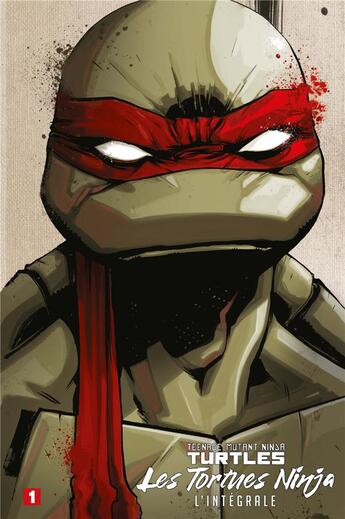 Couverture du livre « Les Tortues Ninja - TMNT : Intégrale vol.1 » de Tom Waltz et Brian Lynch aux éditions Hicomics