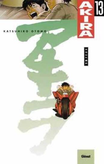 Couverture du livre « Akira Tome 13 » de Katsuhiro Otomo aux éditions Glenat