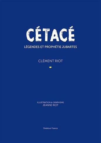 Couverture du livre « Cetace » de Clement Riot aux éditions Delatour