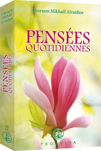 Couverture du livre « Pensées quotidiennes 2020 » de Omraam Mikhael Aivanhov aux éditions Prosveta