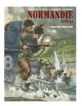 Couverture du livre « Normandie juin 44 T.2 ; Utah Beach / Carentan » de Jean-Blaise Djian et Alain Paillou aux éditions Vagabondages