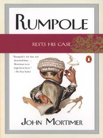 Couverture du livre « Rumpole Rests His Case » de John Mortimer aux éditions Penguin Group Us