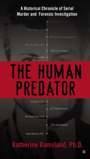 Couverture du livre « The Human Predator » de Ramsland Katherine aux éditions Penguin Group Us