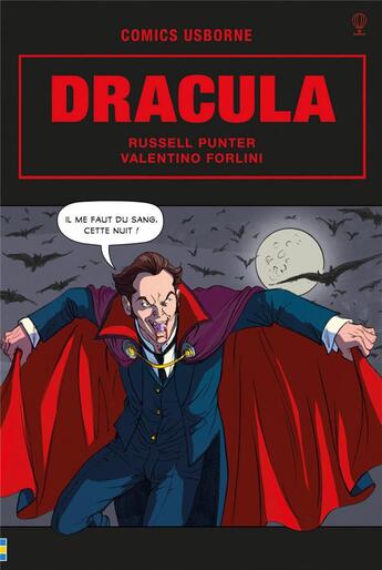 Couverture du livre « Dracula » de Bram Stoker et Russell Punter et Valentino Forlini aux éditions Usborne