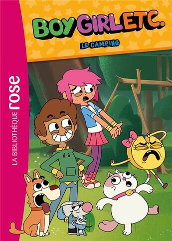 Couverture du livre « Boy, girl, etc. Tome 3 : le camping » de Nicolas Jaillet et Collectif aux éditions Hachette Jeunesse